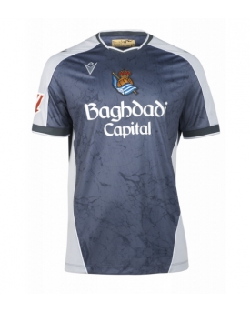 Real Sociedad Maglia Gara Trasferta Repliche 2025-26 Maniche Corte